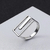 Anillo Ejes - Plateado - comprar en línea