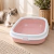 Arenero Grande para Gatos con Borde y Pala en internet