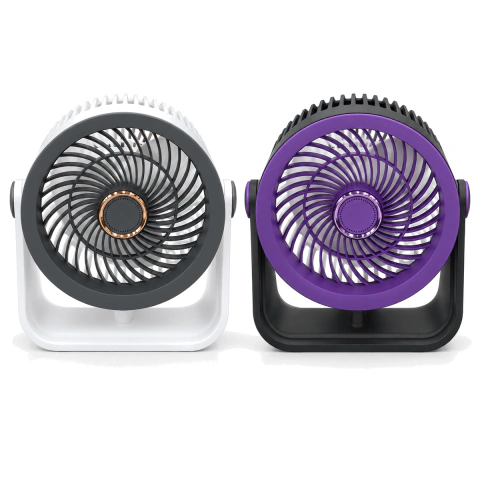 Ventilador USB Recargable JS-7071 / S35 con Luz – 2 Colores