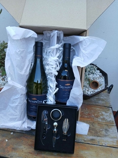 BOX DUO TRUMPETER MALBEC/CHARDONNAY en internet