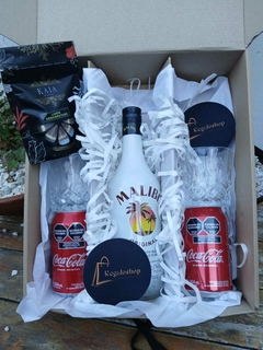 BOX MALIBU CON COCA en internet