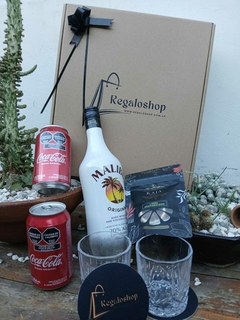 BOX MALIBU CON COCA - tienda online