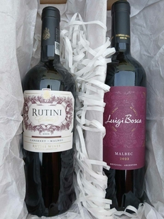 BOX LUIGI BOSCA MALBEC Y RUTINI CABERNET/MALBEC