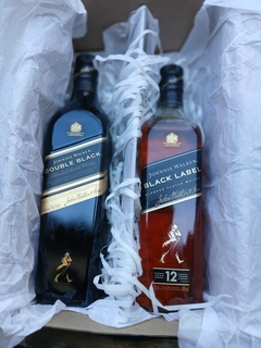 BOX JOHNNIE WALKER BLACK Y DOUBLE BLACK