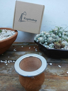 MATE CAMIONERO ALGARROBO - REGALOSHOP