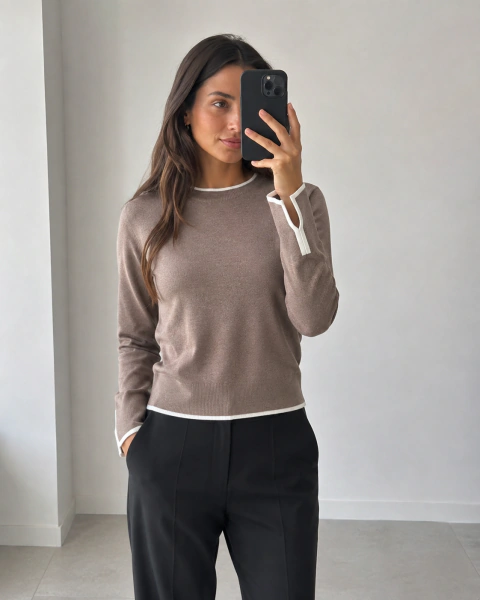 SWEATER LOTO (Beige)
