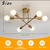 Lámpara de techo 6 luces minimalista - Nyvo Home