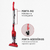 Aspirador de pó turbo cycle mondial vermelho/preto 220v - Vari Goods