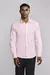 Camisa Social Manga Longa Slim Fit - Rosa Highstil