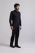 Camisa Social Manga Longa Slim Fit Preto Highstil na internet