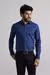 Camisa Social Manga Longa Classic - Azul Marinho