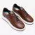 Tênis Denim Drake Pulse Marrom Democrata