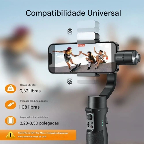 Kit Hohem-iSteady Mobile 2024: Seu Companheiro Ideal para Vídeos Incríveis! - comprar online