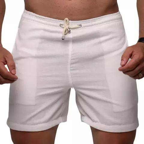 Short Mauricinho Linho Com Bolso- O Toque de Sofisticação para o Seu Verão! - comprar online