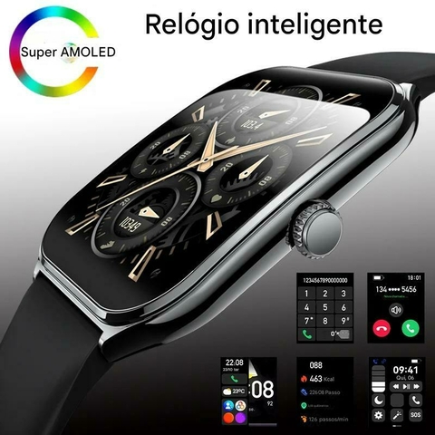 Smartwatch Huawei Novo Ultra Fino - O Relógio Inteligente que Transforma Seu Dia! - comprar online