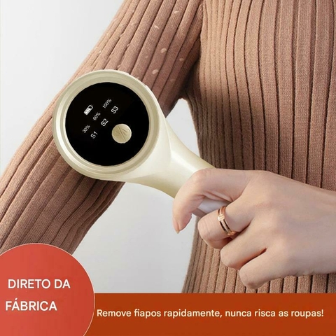 Removedor de Fiapos Recarregável Portátil para Roupas – Seu Aliado Contra a Bagunça! - comprar online