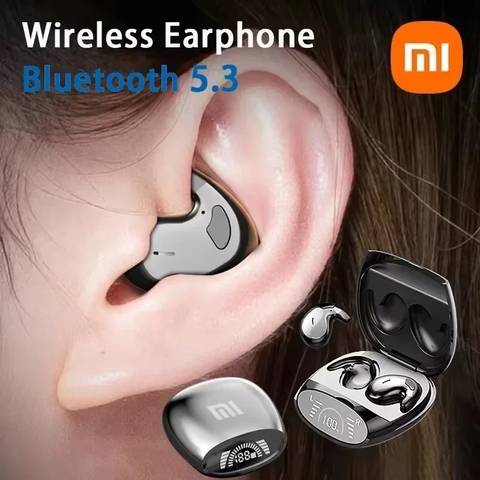 Fones de Ouvido Bluetooth Mini – Redução de Ruído para Esportes e Corrida - comprar online