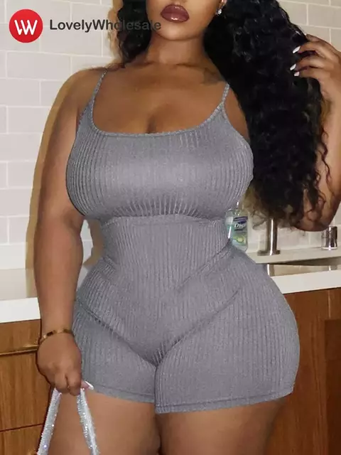 Macacão Shorts Plus Size Lw Feminino Verão 2025 - comprar online