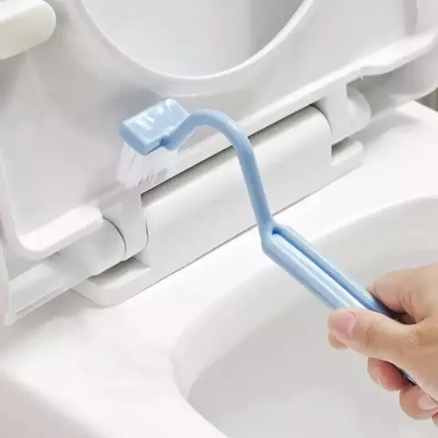 Escova de Limpeza de Banheiro em Forma de S – Praticidade e Eficiência para Seu Lar! - comprar online