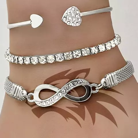 Pulseira de Corrente Feminina - Elegância e Estilo - comprar online