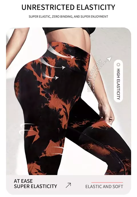 Calça com Flor Fragmentada - Conforto e Estilo na Sua Prática! - comprar online