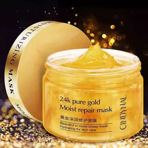 MÁSCARA FACIAL 24K OURO – SUA PELE EM FESTA! - comprar online
