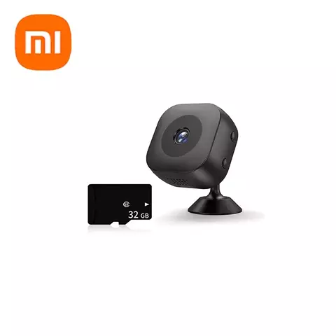 Mini Câmera Xiaomi HD 4K WiFi – Segurança Inteligente ao Seu Alcance!