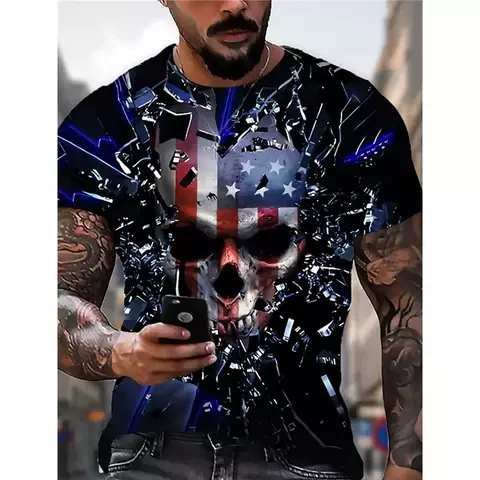 Camiseta Masculina 3D MCDV – Estilo e Conforto para Todas as Ocasiões - comprar online