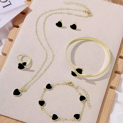 Conjunto de Joias Feminino – Elegância em Cada Detalhe - comprar online