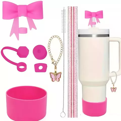 Acessórios para Stanley 9 Peças 40oz – Praticidade e Segurança em Silicone