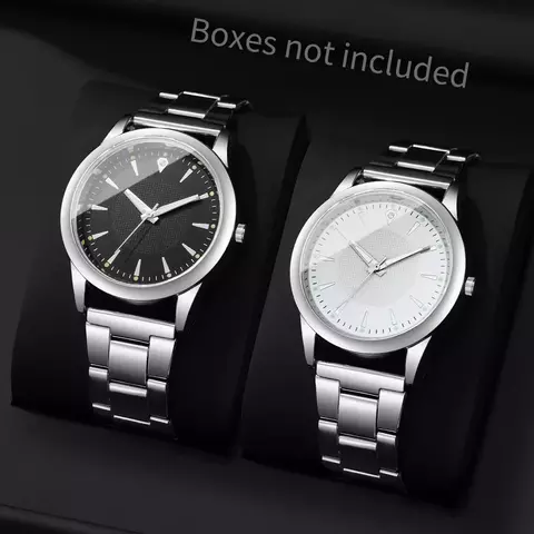 Kit com 2 Relógios Masculinos – Estilo Moderno e Sofisticação no Pulso - comprar online
