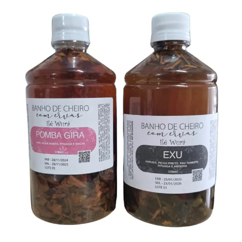 Banho de Cheiro EXU e POMBAGIRA - Limpeza, Proteção, Força