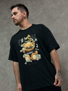 CAMISETA OVERSIZED CASH IS KING - comprar online