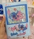 Caderno Aqua Stitch - Sonho de Papelaria