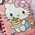 Caderno Pompom Hello Kitty - loja online