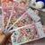 Cartela de Adesivo Holográfico Sanrio