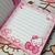 Mini Caderno 3D Hello Kitty