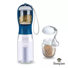 BOTELLA DISPENSADORA DE AGUA, COMIDA Y BOLSAS BEEPAW