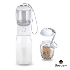 BOTELLA DISPENSADORA DE AGUA, COMIDA Y BOLSAS BEEPAW