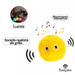 JUGUETE PELOTA PELUCHE BEEPAW CRICK-E AMARILLO en internet