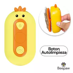 CEPILLO CON VAPOR Y CARDINA BEEPAW GROOM-E en internet