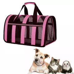 BOLSO TRANSPORTADOR RAYADO PARA MASCOTAS BEEPAW LARGE en internet