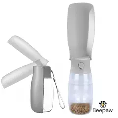 BOTELLA DISPENSADORA PLEGABLE DE AGUA Y COMIDA BEEPAW en internet