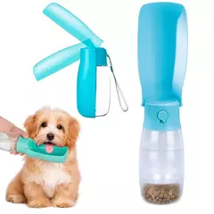 BOTELLA DISPENSADORA PLEGABLE DE AGUA Y COMIDA BEEPAW - comprar online