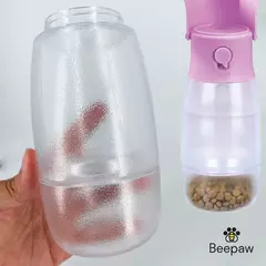 BOTELLA DISPENSADORA PLEGABLE DE AGUA Y COMIDA BEEPAW - comprar online