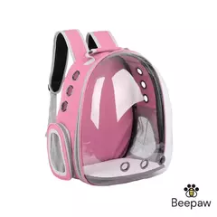 Imagen de MOCHILA TRANSPORTADORA PARA MASCOTAS BEEPAW