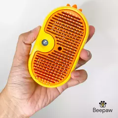 CEPILLO CON VAPOR Y CARDINA BEEPAW GROOM-E - tienda online