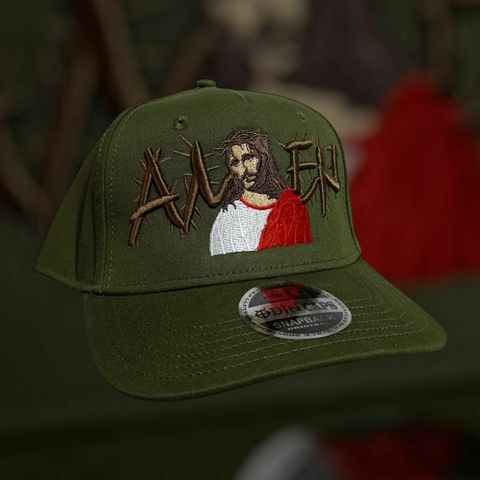 Gorra bordada cristo - comprar en línea