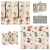 Tapete Infantil Emborrachado Dobrável 200x150x1cm | Girafa e Dinossauro