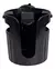 Porta Copos Com Fixador Pvc Jet Cooler Preto Jetski Lancha - Jet's BR